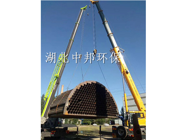 襄陽除塵器印度施工現場